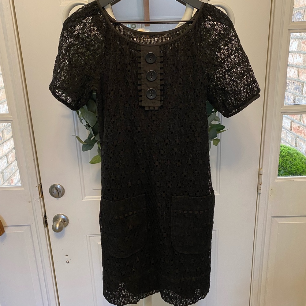 Phoebe Couture Lace Dress Black 2